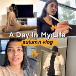 Gayathri Reddy Instagram – trying to be *PRODUCTIVE* on a gloomy day vlog🍁🌧️
(Link in bio)