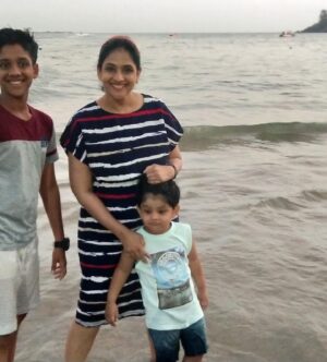 Gayatri Bhargavi Instagram - Gypsy life is good too. 
Travelling fauji family we are. 

Take only pictures, leave only footprints. 

Learning each day about the new places, people, culture’s, lifestyle & food as we travel. 

I feel it’s very important to travel attest 2 times a year with family. Seeing new places, acclimatise, learning new culture, knowing people, adjust to new food etc are a few things me & my kids are learning from travelling. 

Do you travel often? 
What did you learn in travel?
Let me know thru your messages… 
.
.
.
.
#traveler #learn #lifelessons #adventure #sea #hills #mountains