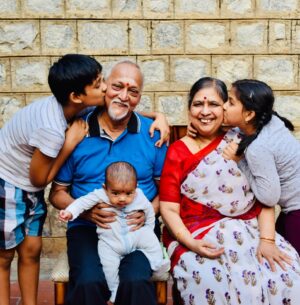 Gayatri Bhargavi Instagram - Year 2023, is ending with a heavy heart & grief. 

My Nanna garu, my 1st Love, Guide, Hero’s completed his physical life Journey on 26th Dec 2023. 

Healthy & Happy, he lived  like a King till his last breath. Void of his physically presence is evident , but we are sure, his Soul is guiding us always. 

We believe, he will keep an eye on us, as he Donates his EYES 👀 [coroneas] to someone special.
#thankful to @friends2support  @mohanfound @vasaneyecare_hyd @sowjanya.sameer & my family, our good friends who were with me in completing this process. 
#organdonation 

Nanna garu Dr K. Suryanarayana Sarma ji, is a multifaceted, Charmer & always  a Smiling Heartthrob. 

On one side, A man with Masters degree in Social work,  New Delhi, challenged self to a Businessman, got into crises and then studied law as a student to fight his own case, just to be a winner & thrived to get an Doctorate. Was a College professor, An Author ✍️, etc etc the list goes on…. he had always challenged himself & proved successful each time. 
Thus Daddy is my True Super Hero. 👌😍 

The other side, A Good Friend, A blue eyed boy in the family, an authoritative Husband,  Caring Son, Loving Father, guide, Selfless Worker, very Naughty grandfather & a mesmerising Orator. 

An encyclopaedia of knowledge we had at home, who always guided us showing the path. 

Mere words cannot express the grief & Void we are doing though as a family today. I feel I lost the sense of direction as my Navigation is not with me. I’m lost clueless on what is next??? 😞🥲

Thankful to Almighty & Best half to give me an  opportunity of living together in one nest & I think I did give  my best to him as a daughter. 

My sister and me stand strong as pillars taking care of my Amma & everything as always. 🙏
.

.
.
.
#organdonationawareness @mohanfound #organdonationsaveslives #life #yearend #2023 #2024  #fatherdaughter #fatherlove #parents #dadlife #dad #nanna #grief #lifejourney #love @sowjanya.sameer