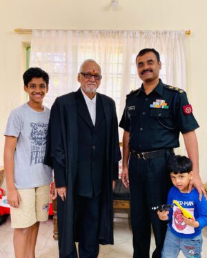 Gayatri Bhargavi Instagram - Pride I take, as a daughter of a Lawyer, 
a Wife of an Army Officer. 

One Who is ensuring the Law & Order. 
Other who is Guarding the Nation. 

Long Live Republic. Jai Hind! 🇮🇳
Jai Bharath! ✊
.
.
.
.
.
#republicday #celebration #jaihind #jaijawanjaikisan 
#india #bharat #longliverepublic #love #army #indianarmy #advocate #law #order