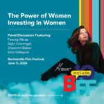 Geena Davis Instagram - Meet our @BFFFestival panelists! ➡️ In addition to an incredible lineup of films, we’ll be joined by leaders from across industries for impactful conversations that celebrate innovators. On June 11, Fawzia Mirza, Sejin Croninger, Shannon Baker and Kim DeNapoli will discuss The Power of Women Investing in Women. The discussion will be moderated by GDI president and CEO Madeline Di Nonno. Don’t miss this opportunity to be a part of the movement that is breaking down barriers and empowering women to reach new heights of success. #seeitbeit #BFF2024 #BentonvilleFilmFestival #bff1000milesaway