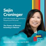 Geena Davis Instagram - Meet our @BFFFestival panelists! ➡️ In addition to an incredible lineup of films, we’ll be joined by leaders from across industries for impactful conversations that celebrate innovators. On June 11, Fawzia Mirza, Sejin Croninger, Shannon Baker and Kim DeNapoli will discuss The Power of Women Investing in Women. The discussion will be moderated by GDI president and CEO Madeline Di Nonno. Don’t miss this opportunity to be a part of the movement that is breaking down barriers and empowering women to reach new heights of success. #seeitbeit #BFF2024 #BentonvilleFilmFestival #bff1000milesaway