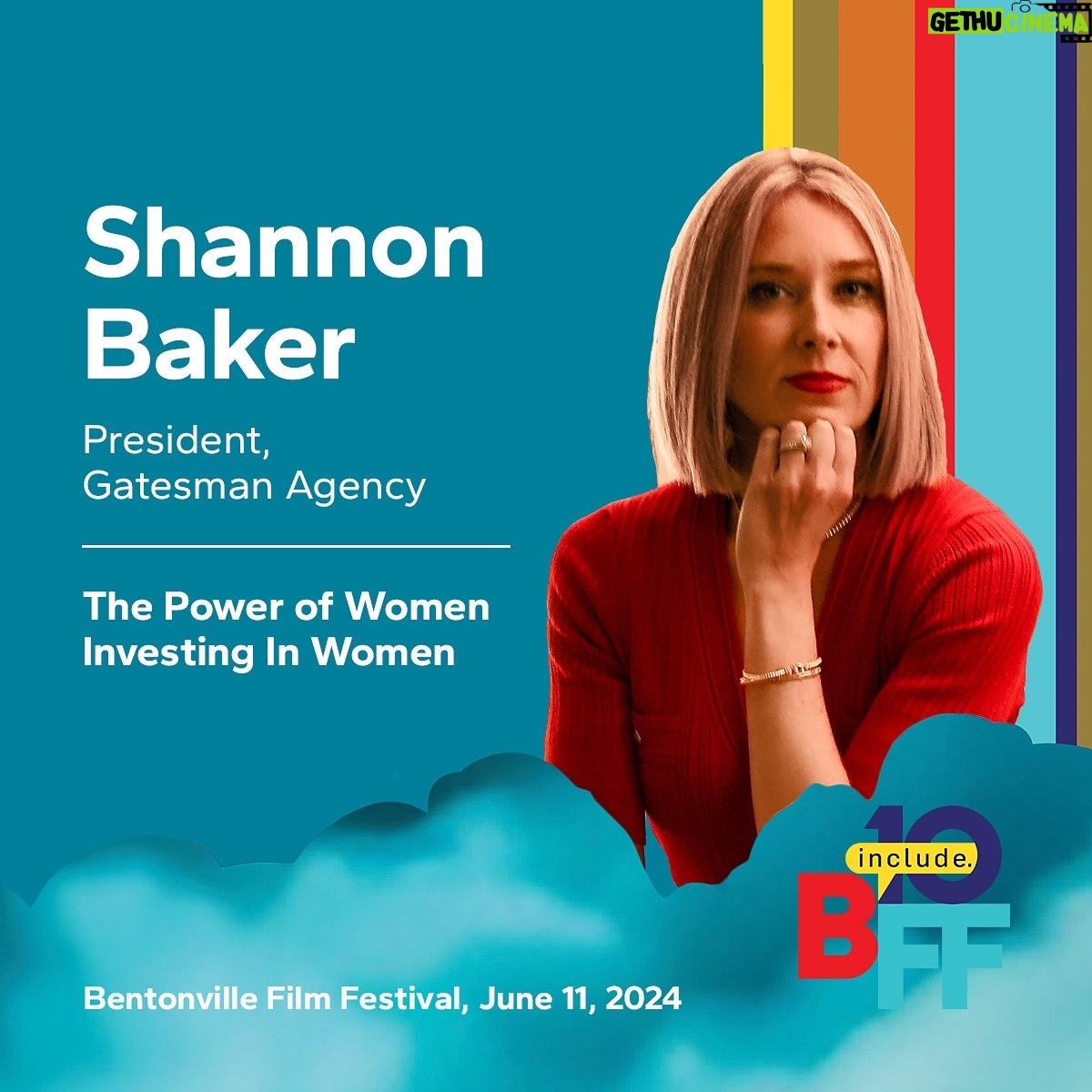 Geena Davis Instagram - Meet our @BFFFestival panelists! ➡️ In addition to an incredible lineup of films, we’ll be joined by leaders from across industries for impactful conversations that celebrate innovators. On June 11, Fawzia Mirza, Sejin Croninger, Shannon Baker and Kim DeNapoli will discuss The Power of Women Investing in Women. The discussion will be moderated by GDI president and CEO Madeline Di Nonno. Don’t miss this opportunity to be a part of the movement that is breaking down barriers and empowering women to reach new heights of success. #seeitbeit #BFF2024 #BentonvilleFilmFestival #bff1000milesaway