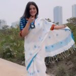 Geetashree Roy Instagram - তুমি আশেপাশে থাকলে॥ ❤️😍❤️ #reelsinstagram #saraswatipujolook❤️ #sareelove #❤️❤️ #tumiashepashethakle #reelkarofeelkaro #happiness