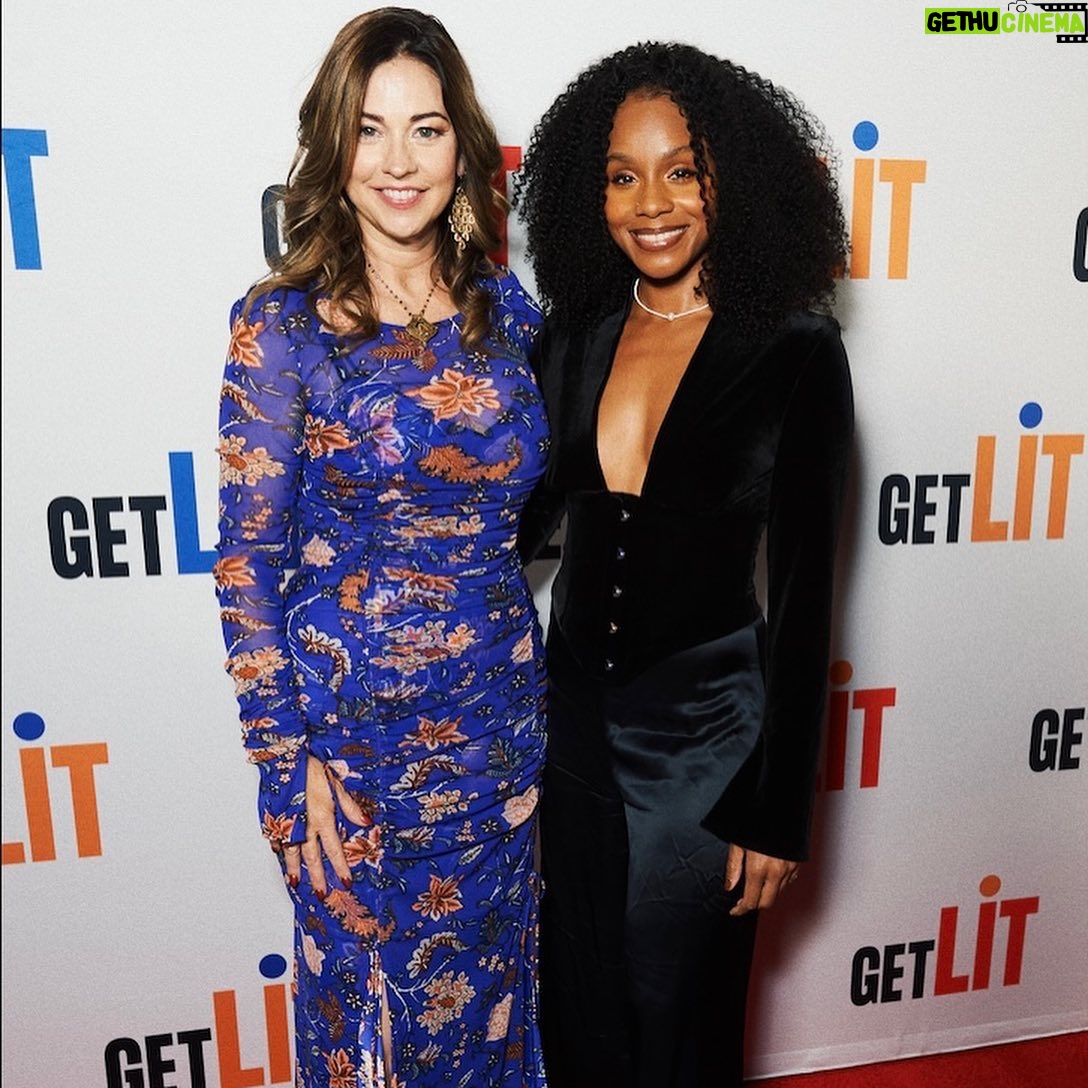 Geffri Maya Instagram - This year, I had the honor to attend the 13th annual Get Lit Gala not only as a supporter but as one of the newest board members of the organization. Get Lit’s mission is rooted in uplifting our youth through their uniqueness and authenticity, advancing their education and promoting literacy through spoken word. My connection to @dianelubylane and @getlitpoet goes back to my days in high school when my mother and I would watch @signedjaymarie perform as a youth poet. Thinking back, that was one of my first moments with the spoken word experience. I remember being mesmerized and inspired by the mountains she could move with her storytelling at such a young age. And years later, to serve alongside her on the board is a divine privilege. Power and influence goes beyond what we can give. It lies in how we choose to show up— our presence and how we exchange with one another. A special thank you to our honorees @anderson._paak @wme and @vans for their contributions and celebrating the futures of our youth through their unwavering support. To Diane and Get Lit, thank you for trusting me to serve alongside you to water storytellers. Creators. Visionaries. Communities. For generations. I am deeply humbled to be aligned and grateful for the opportunity 🖤