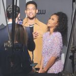Geffri Maya Instagram - It’s been a beautiful week. Grateful & humbled to share this stage in honor of celebrating what I believe is our mission as artists: authentic storytelling, reflection & connection. Thank you to my wonderful team for your art & supporting such a special moment in my life. Here’s to Season 2 🥂