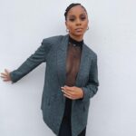 Geffri Maya Instagram - Honored to be apart of the @naacp panel discussing the importance of authenticity and humanity in storytelling. Thank you for gathering me @ryanburrellhair & @aaronpaulbeauty 🤍