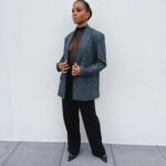 Geffri Maya Instagram - Honored to be apart of the @naacp panel discussing the importance of authenticity and humanity in storytelling. Thank you for gathering me @ryanburrellhair & @aaronpaulbeauty 🤍