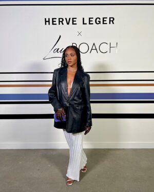 Geffri Maya Instagram - @herveleger x @luxurylaw
