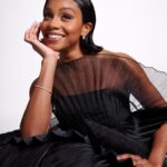 Geffri Maya Instagram - Critics Choice. Photographer: @mayaiman Lighting & Studio: @trokonv @1043mixedmedia Hair: @ryanburrellhair Makeup: @aaronpaulbeauty Designer: @johnpaulataker