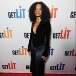 Geffri Maya Instagram - This year, I had the honor to attend the 13th annual Get Lit Gala not only as a supporter but as one of the newest board members of the organization. Get Lit’s mission is rooted in uplifting our youth through their uniqueness and authenticity, advancing their education and promoting literacy through spoken word. My connection to @dianelubylane and @getlitpoet goes back to my days in high school when my mother and I would watch @signedjaymarie perform as a youth poet. Thinking back, that was one of my first moments with the spoken word experience. I remember being mesmerized and inspired by the mountains she could move with her storytelling at such a young age. And years later, to serve alongside her on the board is a divine privilege. Power and influence goes beyond what we can give. It lies in how we choose to show up— our presence and how we exchange with one another. A special thank you to our honorees @anderson._paak @wme and @vans for their contributions and celebrating the futures of our youth through their unwavering support. To Diane and Get Lit, thank you for trusting me to serve alongside you to water storytellers. Creators. Visionaries. Communities. For generations. I am deeply humbled to be aligned and grateful for the opportunity 🖤