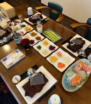 Gelsea Mae Instagram - Embracing the beautiful traditions of Japan 🍣🍥🥢Colorful sushi making class followed by a serene private tea ceremony. 👘🍵✨
-
-
-
#honeymoon #honeymoondestination #honeymoontime #honeymoontrip #japan #tokyo #ueno #uenopark #uenoparktokyo #tokyotokyo #tokyojapan #tokyotower #tokyofood #tokyofoodie #japanfood #japanlife #japanculture #kimonofashion #japanphotography #honeymooning #tokyotravel #kimono  #kimonostyle #japanawaits #japanfoods #cherryblossomseason #japancherryblossom #japancherryblossoms