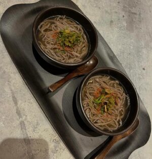 Gelsea Mae Instagram - Indulged in pure relaxation at @hotel_androoms with a blissful soak in their onsen bath, a satisfying breakfast buffet, and late-night complimentary soba noodles! 🤍☁️✨ #HotelAndrooms #Osaka 
-

#sponsored #ad #honeymoon #Osaka #honeymoondestination #honeymoontrip #japan 
 #japanfood #japanlife  #japanphotography #honeymooning #tokyotravel #japanawaits #japanfoods #cherryblossomseason #japancherryblossom #japancherryblossoms #onsenbath #onsen #breakfastbuffet #sobanoodles