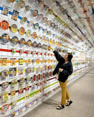 Gelsea Mae Instagram - From Momofuku Ando’s genius to our own noodle creation at the Cup Noodles Museum in Osaka! 🍜✨ 
#HoneymoonNoods 

#cupnoodlesmuseum #cupnoodlesmuseumosaka #cupnoodles #cupnoodle 
#honeymoon #honeymoondestination #honeymoontime #honeymoontrip #japan 
 #uenoparktokyo #tokyotokyo #tokyojapan #tokyotower #tokyofood #tokyofoodie #japanfood #japanlife  #japanphotography #honeymooning #tokyotravel #uenoexperience #japanawaits #japanfoods #cherryblossomseason #cupnoodlemuseum #noodles #noodlecup #osaka #ramennoodles