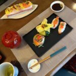 Gelsea Mae Instagram - Embracing the beautiful traditions of Japan 🍣🍥🥢Colorful sushi making class followed by a serene private tea ceremony. 👘🍵✨ - - - #honeymoon #honeymoondestination #honeymoontime #honeymoontrip #japan #tokyo #ueno #uenopark #uenoparktokyo #tokyotokyo #tokyojapan #tokyotower #tokyofood #tokyofoodie #japanfood #japanlife #japanculture #kimonofashion #japanphotography #honeymooning #tokyotravel #kimono #kimonostyle #japanawaits #japanfoods #cherryblossomseason #japancherryblossom #japancherryblossoms
