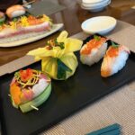 Gelsea Mae Instagram - Embracing the beautiful traditions of Japan 🍣🍥🥢Colorful sushi making class followed by a serene private tea ceremony. 👘🍵✨ - - - #honeymoon #honeymoondestination #honeymoontime #honeymoontrip #japan #tokyo #ueno #uenopark #uenoparktokyo #tokyotokyo #tokyojapan #tokyotower #tokyofood #tokyofoodie #japanfood #japanlife #japanculture #kimonofashion #japanphotography #honeymooning #tokyotravel #kimono #kimonostyle #japanawaits #japanfoods #cherryblossomseason #japancherryblossom #japancherryblossoms