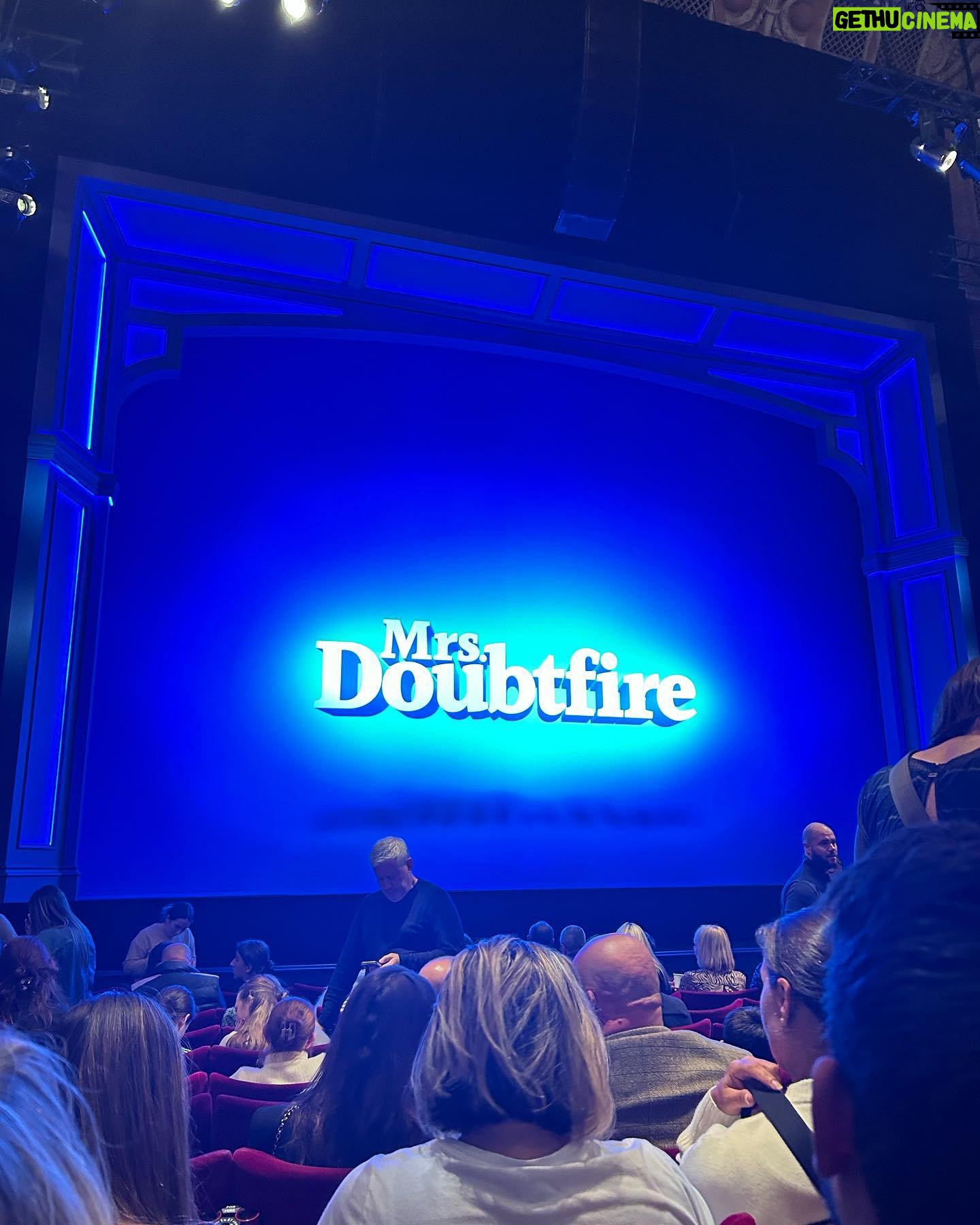 Gemma Whelan Instagram - @doubtfireuk you stole my heart. I was skeptical - I love the film so faithfully...but this was truly one of the greatest, soulful, funny, imaginative, warm and brilliant shows I have ever seen - I leapt to my feet to clap at the end - it's full of acceptance and glory and kindness and energy and the cast give their whole selves to every beat - even on a rainy Saturday matinee. If you're thinking about it - just go! I'm going again for sure @gabelebabe23 @doubtfireuk thank you! ππΌπππΌπππΌπππΌπππΌ