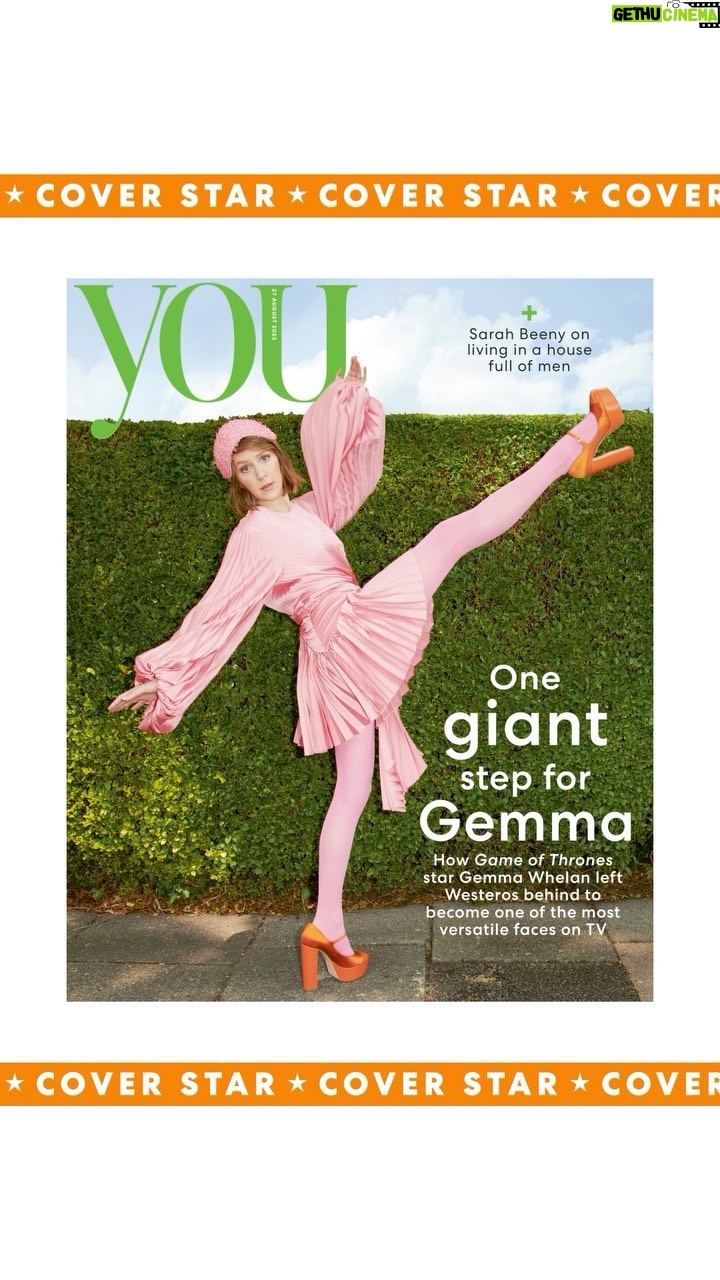 Gemma Whelan Instagram - On the cover of YOU this Sunday is #GameOfThrones star Gemma Whelan (@gemwhelan), who left Westeros behind to become one of the most versatile faces on TV. She tells Sophie @heawood about her burgeoning TV career, parents, motherhood and a quiet self-assurance. Elsewhere in the magazine, you’ll find TV star and property expert @sarah.beeny talking about the mansion she built for her family, YOU’s fashion director @sophieldearden gives three women stuck in a workwear rut a wardrobe update, and @stacey_heale writes on the truth about widows and no-strings sex. Be sure to pick up a copy of YOU on Sunday and read more on @mailplus. 📸: @andrewwoffinden Acting creative director: @angelalambdesign Picture director: @esterpicturedirector *Gemma’s photoshoot and interview was completed prior to the start of the SAG Actors’ strike