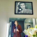 Gemma Whelan Instagram - Day one series 3 of The Tower!! Twinning with Lauren Bacall (right!?) with proud Ma and Pa Tony and Janet looking on... here we go crime lovers....!! 🕵🏼‍♀️ 👮‍♀️ 🔍 #alwayshavealooinshot