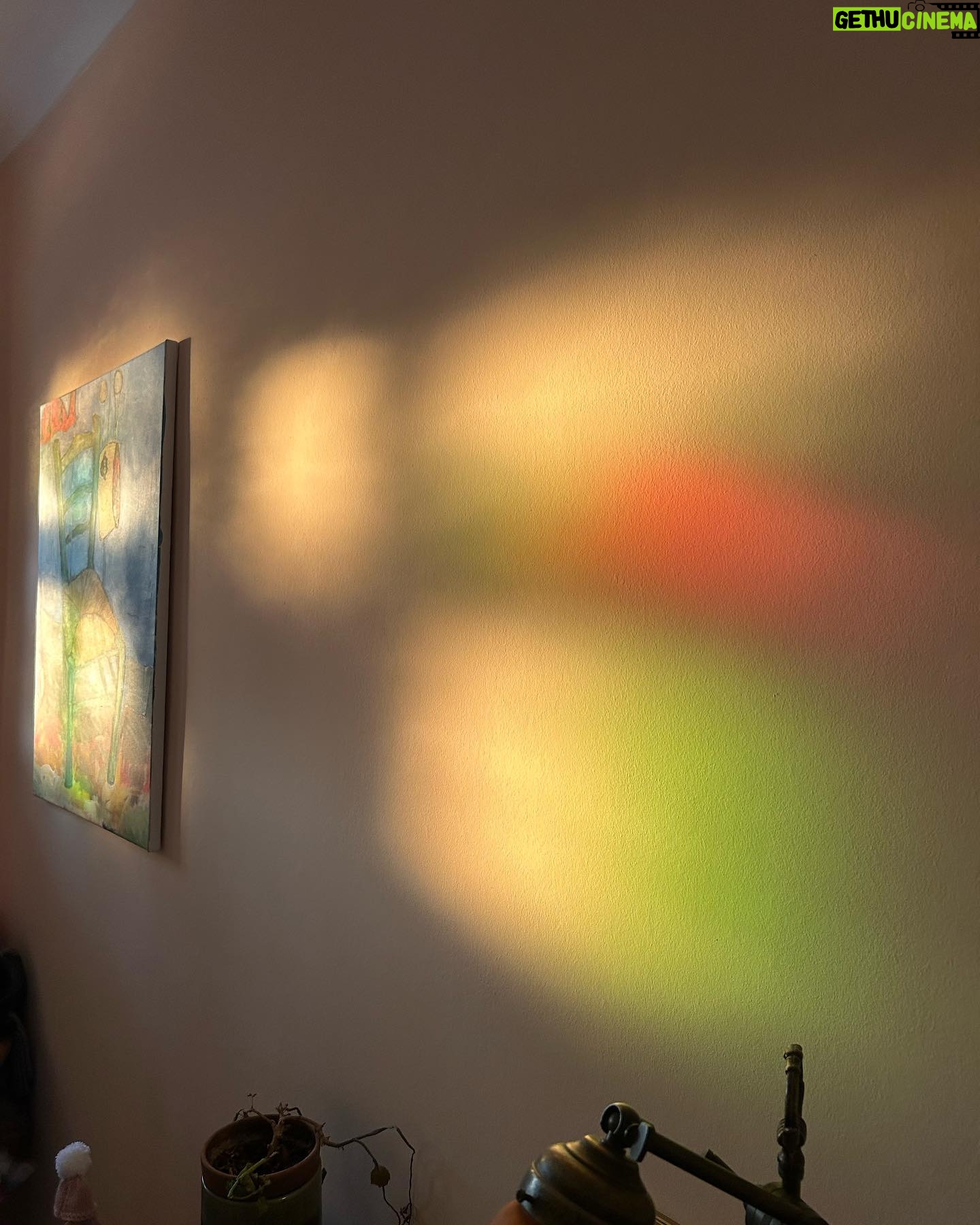 Gemma Whelan Instagram - The light in our hallway makes me so happy. That is all. Night night x