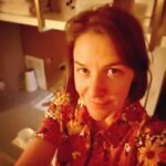 Gemma Whelan Instagram - Take me back to last Friday - birthday treat from @dimpleamani via @annahiggstagram lymphatic drainage massage @harrodsbeauty was wildly wonderful - I can be quite cynical about such treatments but honestly it was heaven if you ever feel like treating yourself look no further! Thank you Dimple! X birthday suit courtesy of @joanieclothing 😘 xx