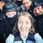 Gemma Whelan Instagram - Another cracker at the coal face. Swat team dreams #diray @itv @htmtelevision @parmindernagra ✌🏼