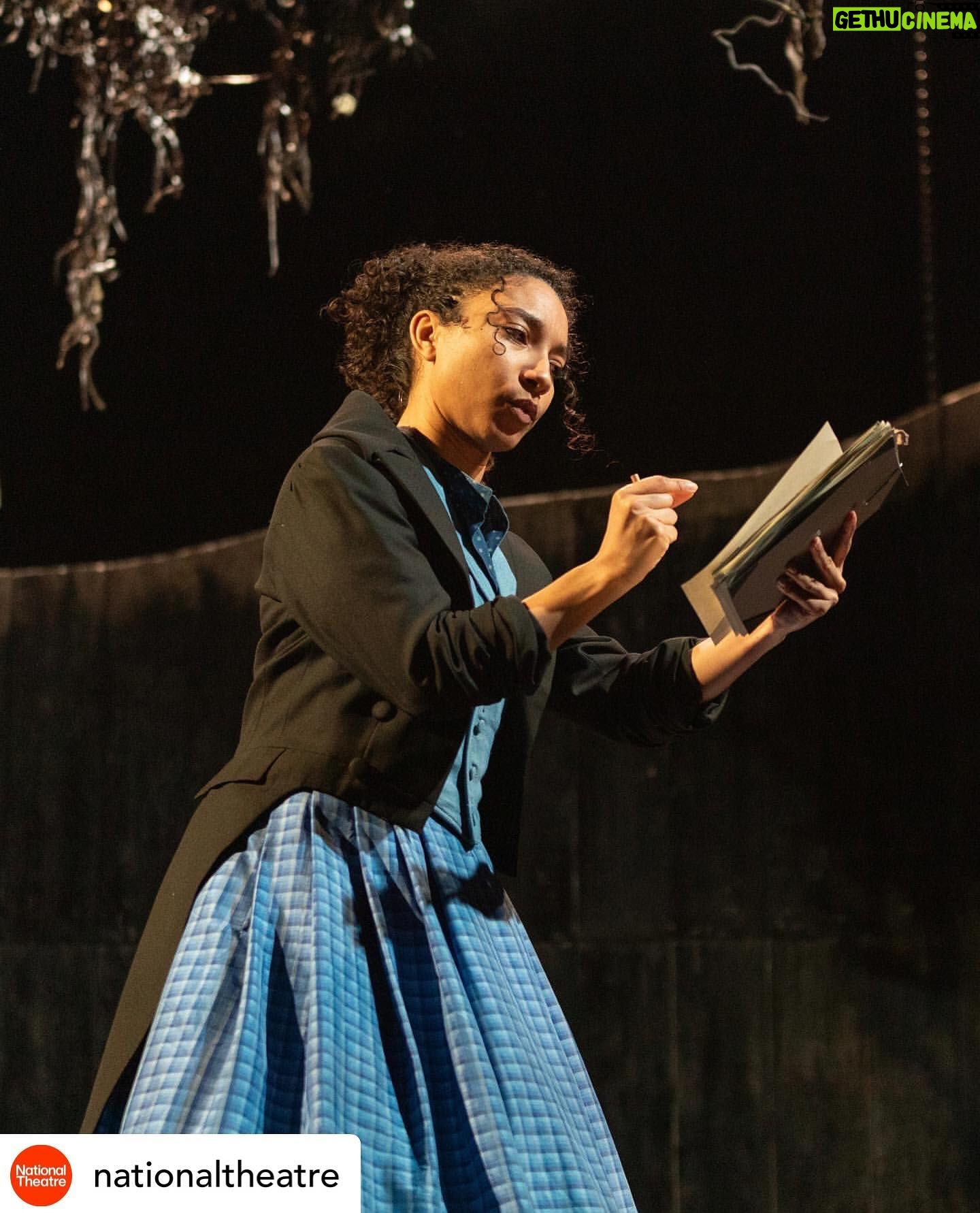 Gemma Whelan Instagram - Posted @withregram • @nationaltheatre ★★★★★ ‘A revelation ‘ The i ★★★★ ‘Richly entertaining’ The Reviews Hub ★★★★ ‘Raucously funny’ London Theatre ‘Playful and visually witty’ Evening Standard ‘Blunt, funny and wilfully anachronistic’ Time Out ‘Quick-witted drama’ Guardian Cast: @nickblakeley @rhiannonclem @adamofdonaldson @adele_jjames @kwakumills @jmoore.cook @jamesphoon_ @Gemwhelan Creative Team: @_sarah_j_gordon_ | Writer Natalie Ibu | Director @graciesmart | Set and Costume Designer Zoe Spurr | Lighting Designer @afbsound | Sound Designer Ingrid Mackinnon | Movement Director Naomi Downham | Casting Charmain Hoare | Dialect Coach Shereen Ibrahim | Company Voice Work Charlotte Burton | Associate Lighting Designer Ana Beatriz Meireles | Associate Movement Director Natasha Haws | Staff Director Underdog: The Other Other Brontë is now playing in the Dorfman Theatre until 25 May. It plays at @northern_stage from 7 June. 📸 @ishashahphotography #NationalTheatre #NTUnderdog #BronteSisters #WhatsOnLondon