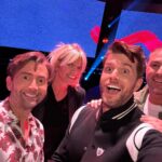 Georgia Tennant Instagram - DT and his new friends. (He’s also just done a @tiktok live. I don’t know who he is anymore) @comicrelief @zoetheball @joeldommett @mcguinness.paddy @ajodudu #comicrelief #rednoseday @mrrichcurtis