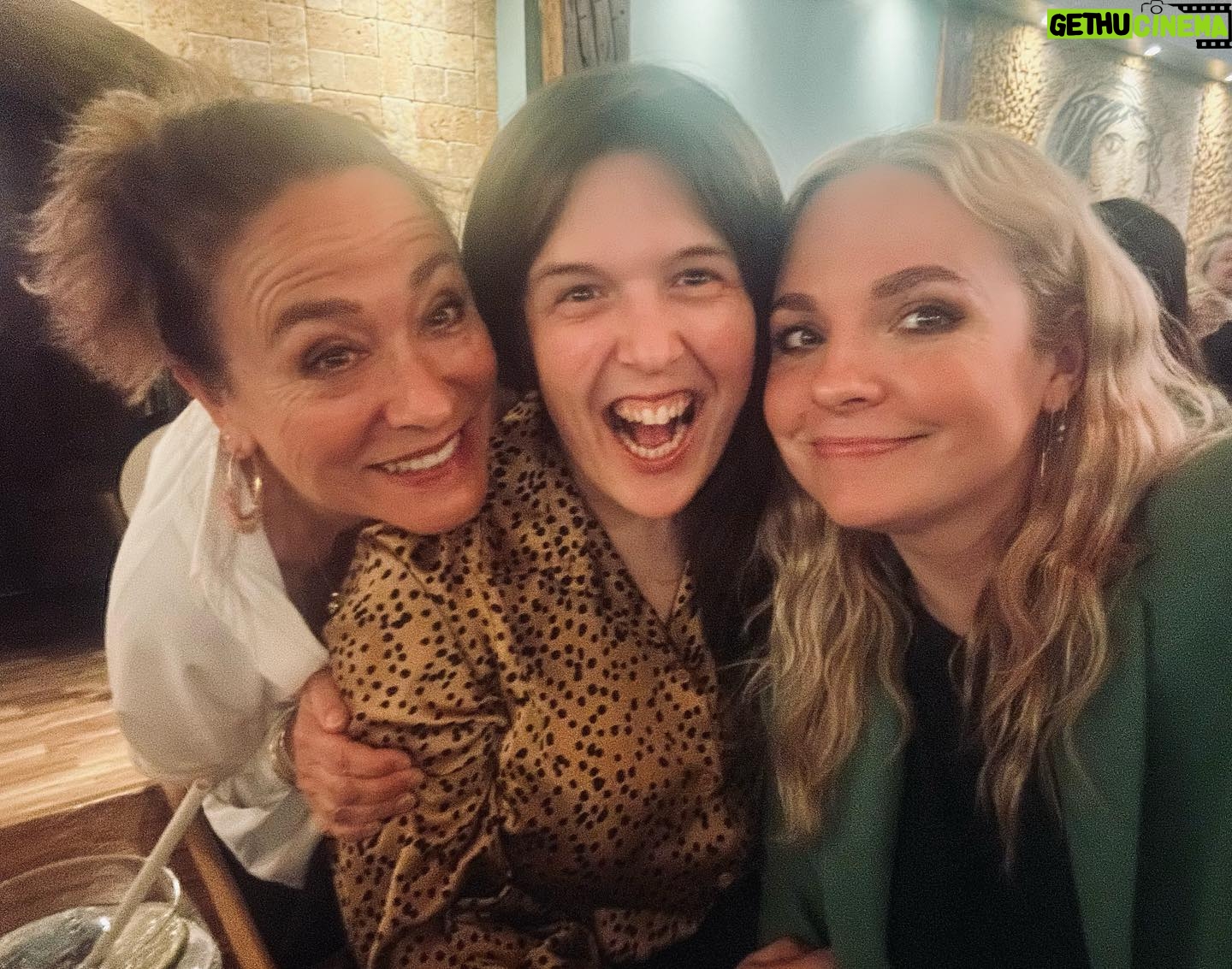 Georgia Tennant Instagram - An old friend and a new one. @josierones @arabellaweir #LWNGala2023 #notlikeoldold