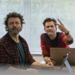 Georgia Tennant Instagram - Happy #staged3 week! @anna_lundbergs @lucyeatonmess #staged @bbcone @bbciplayer #comedy . Starts WEDNESDAY 14th June 10:40pm bbc1 🍍