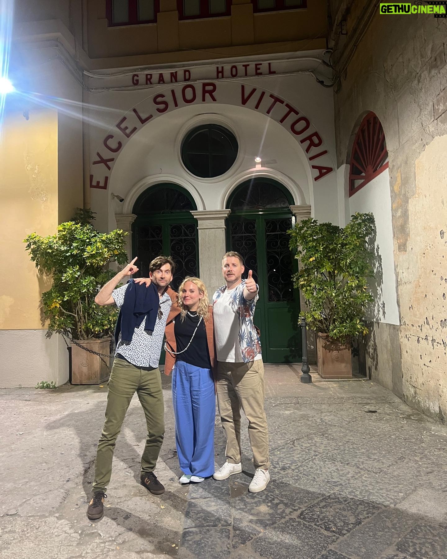 Georgia Tennant - 50.3K Likes - 40 hours in #Sorrento celebrating @christianbrassington surviving 40 years on the planet. @jenniefava you are the ultimate surprise party planner. Mine next? @leblonlondon @marinapiccola73 @la_minervetta @mrandmrssmith @ilbucosorrento #🍋 (and thanks to everyone who had our kids. Takes a village. Or most of west london)