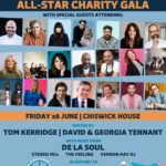 Georgia Tennant Instagram - David & Georgia Tennant have joined forces with Tom Kerridge to stage an all-star celebrity charity gala evening at Pub in the Park Chiswick on Friday 28th June in aid of The Multibank.   A Multibank is much like a food bank, instead offering clothes, toiletries, bedding, baby goods, hygiene items, and furniture - essential things many families simply cannot afford yet desperately need.                       Tickets are from £55 with £10 per ticket going to the charity and Super Donor tickets are £300 and include: Five complimentary dishes Pit access in front of the stage £250 from each ticket donated to The Multibank Access to exclusive friends & family celebrity party Drinks reception Tickets available through link in bio!