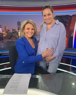 Georgie Gardner Instagram - Good luck @taryn_makeupbytaryn with adding to your beautiful brood. We miss you already 💛😘