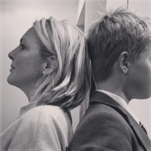 Georgie Gardner Instagram - 13.8 yrs, 175cm & he’s overtaken his mother - the audacity!! #growingpains