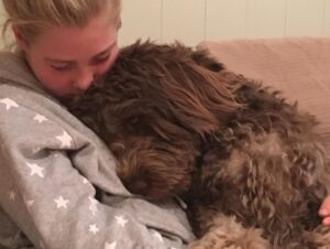 Georgie Gardner Instagram - Happy 6th Birthday to our beloved Wilbur who never fails to make us feel happy (except when he devours the cheese platter) #portuguesewaterdog