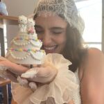 Georgie Henley Instagram – and on the 1st of october, breanna   peter got married and the sun shone – a day of angels !!🪽🩵💒🪷🕊️