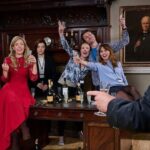 Georgie Henley Instagram - PARTYGATE - tonight! at 9:30 on Channel 4, made with the most wonderful team. This is not an easy watch, nor should it be. I am so proud to be part of this - a refusal to forget the deplorable events that occurred inside no10 at a time of national sacrifice.