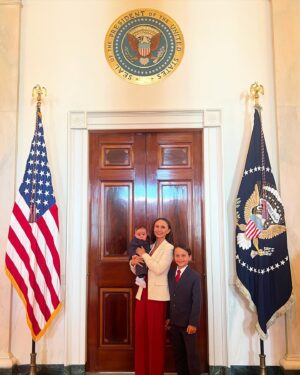 Georgina Bloomberg Instagram - I saved these for today… happy Father’s Day @mikebloomberg. We are proud to call you dad and grandpa every day, but getting to come watch you receive a Presidential Medal of Freedom at the White House last month was a good reminder of why. ❤️🇺🇸🤍🇺🇸💙