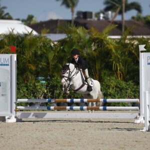 Georgina Bloomberg Instagram - The Itty Bitty jumpers have been a blast so far this season, with Viking and Jasper putting in some great rounds, and Ben O’Connor with our Nikita taking the win twice already. But the best part for these two best friends has by far been being able to do it all together. 💙(📷: @sportfot.photovideo). @ruthiemay20 @cianoconnor_official @thebreenteam @mwg330