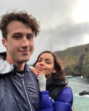 Georgina Campbell Instagram - 4 years with this fella! He is an escape room extraordinaire… He is the best at dissembling boxes…. He takes the best photos of me… He’s always ready for an adventure! Here’s to many more valentines days together ❤️