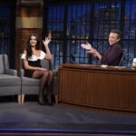 Geraldine Viswanathan Instagram - love you @latenightseth 👛