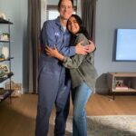 Geraldine Viswanathan Instagram - wait, why didn’t i post this? the super bowl was fully 3 weeks ago but anyway jim make me go bean mode!