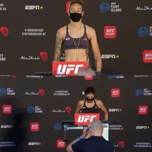 Germaine de Randamie Instagram - All the hard work is done. Now it’s party time ❤️🙏🏻 “DIE WITH MEMORIES, NOT DREAMS” @lizzygevers @duanemma @saidelbadaouiofficial  #abudhabi #fightisland #ufc #ufcfightnight #yasisland #germainederandamie #teamironlady #fitdutchie #holland #netherlands #prouddutchie #utrecht #athlete #tattooedgirl