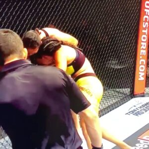 Germaine de Randamie Instagram - Throwback to a beautiful memorie, where two warriors  give everything to be the best version of themselves and give everything the have. Love every minute of this amazing journey im on❤️🙏🏻 #blessed @lizzygevers @duanemma @saidelbadaouiofficial @hanskroon2 @hydratesportdrinks  #ufc #ufcfighter #abudhabi #fightisland #germainederandamie #teamironlady #utrecht #netherlands #fitdutchie #fitgirl #holland #tattooedgirl #athlete #mma “ DIE WITH MEMORIES, NOT DREAMS”