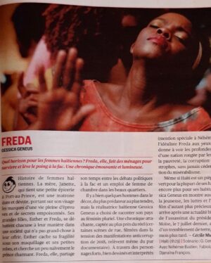 Gessica Généus Instagram - FREDA dans @journal.lacroix @liberationfr @lemondefr @telerama @lefigarofr @lesinrocks Aujourd’hui. Sortie officielle. Toute la France. @nour_films @jmgigon @fredafilmnan