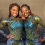 Gessica Généus Instagram - ——->>>> swipe for something interesting 🖤🖤🖤 @lupitanyongo niahlah #movieset #stuntdouble #onset for @cargothefilm2018 Map eksplike. Yon “stunt double “ se yon moun ki ranplase ou nan sèn ki difisil. Tankou sote sou tèt machinn. Plonje anba dlo ect… Ti dam ki akote Mwen an te “stunt double” Mwen nan yon film ki rele CARGO. Li te fè sèn anba lanmè mwen te gen poum fè nan fim nan nan plas mwen. Jodia se te yon bèl ti nouvèl lè mwen te wè se li menm tou ki fè sèn anba lanmè nan Wakanda pou Lupita. Epi mwen di banm pataje sa ak nou 🖤🖤🖤