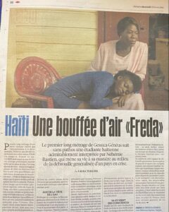 Gessica Généus Instagram - FREDA dans @journal.lacroix @liberationfr @lemondefr @telerama @lefigarofr @lesinrocks Aujourd’hui. Sortie officielle. Toute la France. @nour_films @jmgigon @fredafilmnan