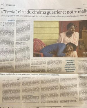 Gessica Généus Instagram - FREDA dans @journal.lacroix @liberationfr @lemondefr @telerama @lefigarofr @lesinrocks Aujourd’hui. Sortie officielle. Toute la France. @nour_films @jmgigon @fredafilmnan