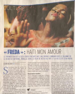 Gessica Généus Instagram - FREDA dans @journal.lacroix @liberationfr @lemondefr @telerama @lefigarofr @lesinrocks Aujourd’hui. Sortie officielle. Toute la France. @nour_films @jmgigon @fredafilmnan
