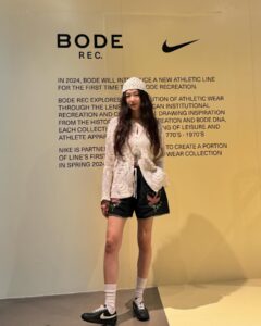 Geum Sae-rok Instagram - @nikeseoul 🖤